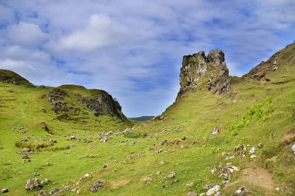 スカイ島の山の風景スコットランド — ストック写真