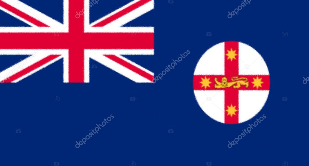 Flag of New South Wales, Australia