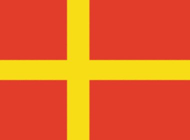 İskandinav arkaplan dokusu bayrağı