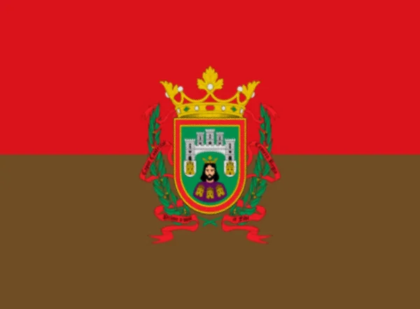 Флаг Бургоса — стоковое фото