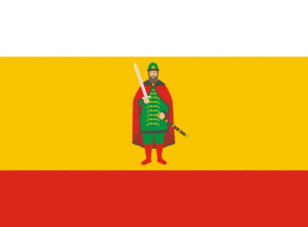 Vlag Van Oblast Ryazan Rusland — Stockfoto