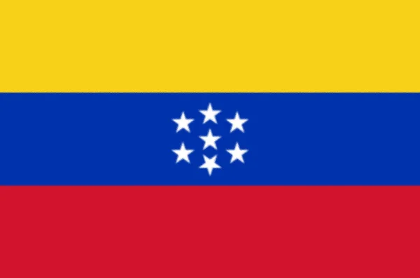 Flagge Venezuelas 1863 1905 — Stockfoto