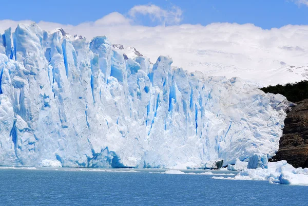 Glacier Perito Moreno Est Glacier Situé Dans Parc National Los — Photo