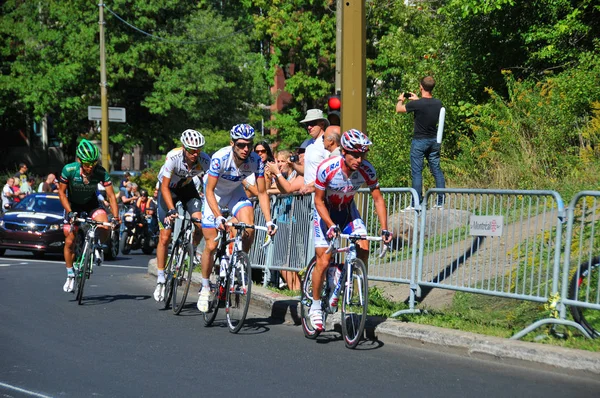 Montréal Canada Septembre Groupe Non Identifié Cyclistes Action 2011 Calendrier — Photo