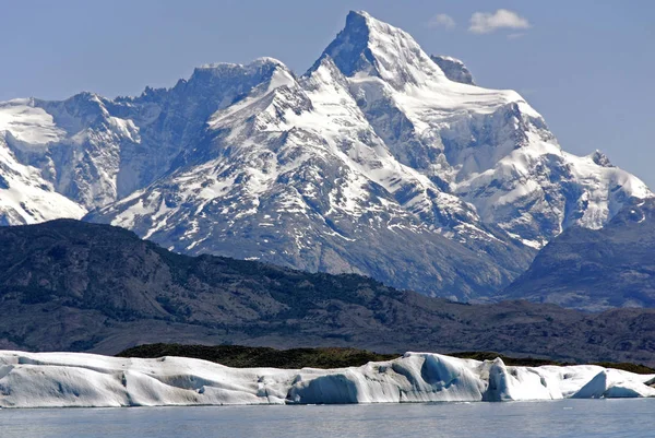 Isbreen Lago Argentino Innsjø Den Patagoniske Provinsen Santa Cruz Argentina – stockfoto