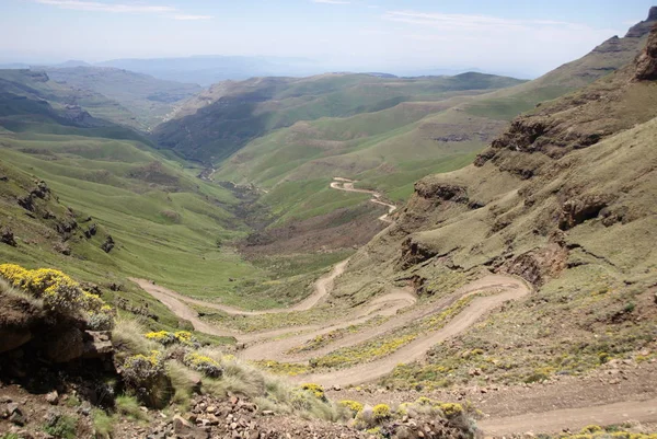 Lesotho Offiziell Königreich Lesotho Ist Ein Binnenland Und Eine Enklave — Stockfoto