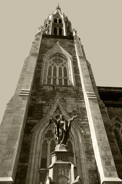 Saint Edouard Church Romersk Katolsk Kyrka Montreal Quebec Kanada Den — Stockfoto