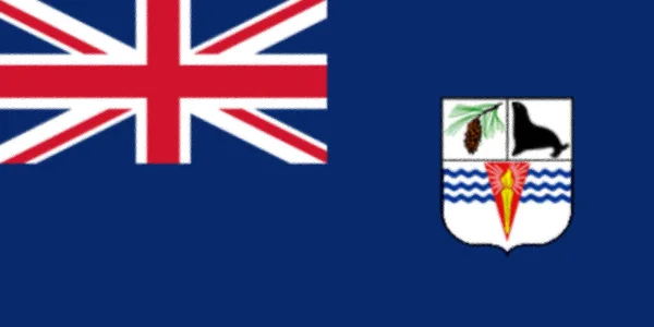英属南极洲旗帜 — 图库照片