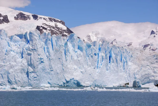 Perito Moreno Buzulu Arjantin Santa Cruz Eyaletindeki Los Glaciares Ulusal — Stok fotoğraf