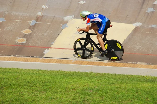 Bromont Sierpnia Nieznani Sportowcy Zasiadający Drużynie Kanadyjskiej 2010 National Canadian — Zdjęcie stockowe