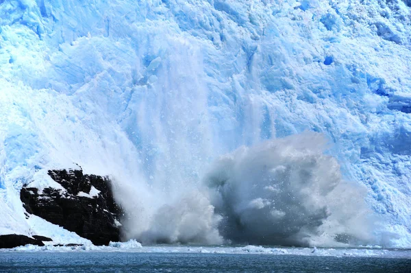 Παγετώνας Perito Moreno Είναι Ένας Παγετώνας Που Βρίσκεται Στο Εθνικό — Φωτογραφία Αρχείου
