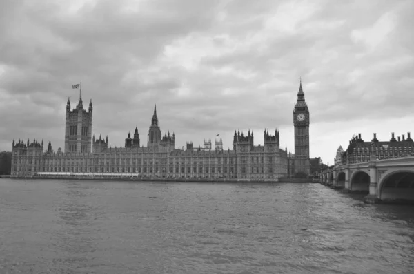 House Parliament Big Ben Londen Verenigd Koninkrijk — Stockfoto