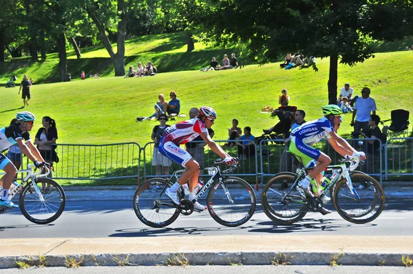 Montréal Canada Septembre Groupe Non Identifié Cyclistes Action 2011 Calendrier — Photo