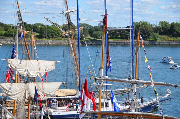 Montreal Quebec Canada Sept 2012 Båtdelar Festival Bateau Classique Montreal — Stockfoto