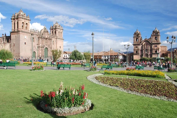 Cusco Perú Nov 2010 Catedral Santo Domingo Iglesia Madre Arquidiócesis — Foto de Stock