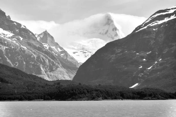 Lago Argentino Lake Patagonian Province Santa Cruz Argentina Lake Lies — Stock Photo, Image