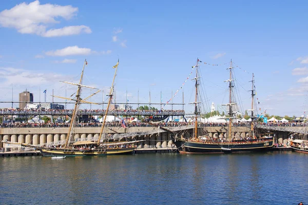 Montreal Sept Festival Bateau Classique Montreal Montreal Classic Boat Festival — Stockfoto