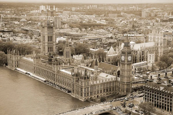 Casas Parlamento Londres Inglaterra Reino Unido — Fotografia de Stock