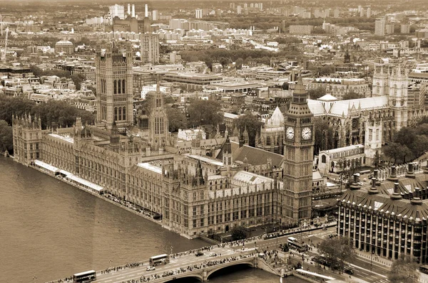 House Parliament Big Ben Londres Reino Unido — Fotografia de Stock