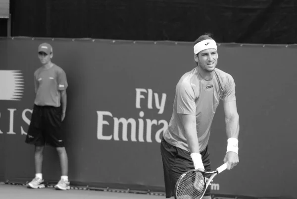 Montreal August Feliciano Lopez Training Court Montreal Rogers Cup August — Stock Photo, Image