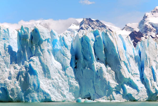 Ghețarul Lago Argentino Este Lac Din Provincia Patagonică Santa Cruz — Fotografie, imagine de stoc
