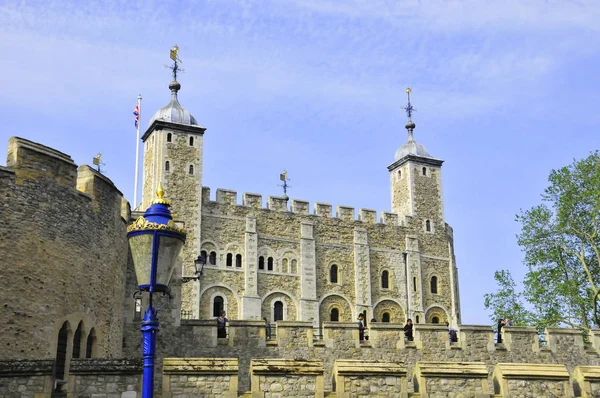 Královský Palác Pevnost Jejího Veličenstva Známější Jako Tower London Historický — Stock fotografie