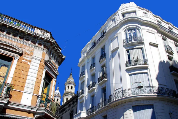 Edifício Europeu Histórico Famoso Agradável Século Xix Centro Buenos Aires — Fotografia de Stock