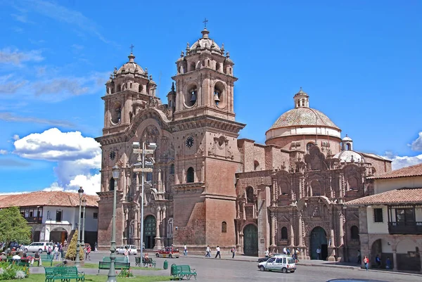 Cusco Perú Nov 2010 Catedral Santo Domingo Iglesia Madre Arquidiócesis — Foto de Stock