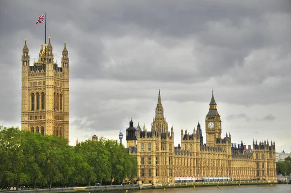 House Parliament Big Ben Londres Reino Unido — Fotografia de Stock