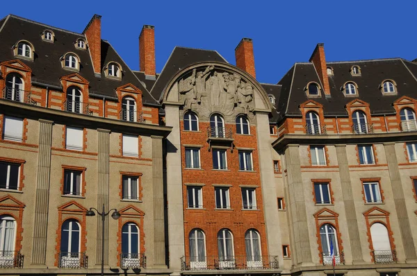 フランスの典型的なパリの建物の詳細 — ストック写真