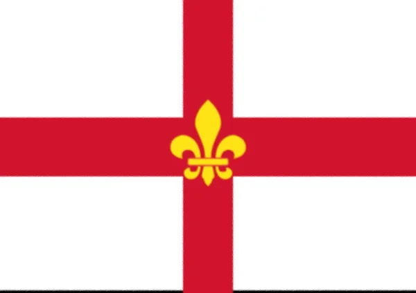 Σημαία Λίνκολν Αγγλία — Φωτογραφία Αρχείου