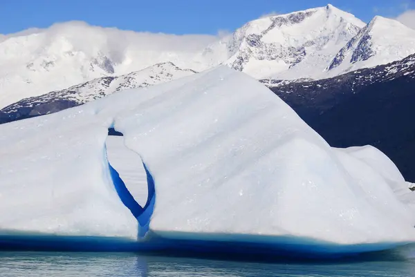 Perito Moreno Glacier 아르헨티나 산타크루스 글레이셔 공원에 빙하이다 아르헨티나 파타고니아에서 — 스톡 사진