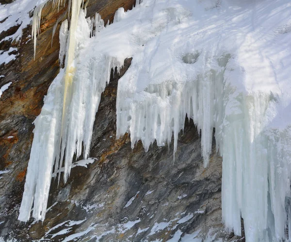 Winterlandschap Sutton Mountain Oostelijke Township Quebec Canada — Stockfoto