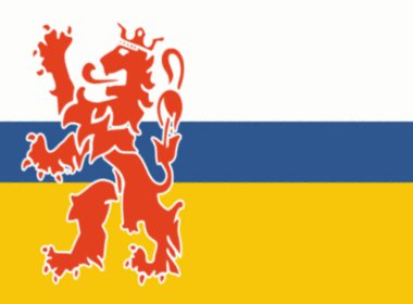 NL-Limburg arkaplan dokusu bayrağı