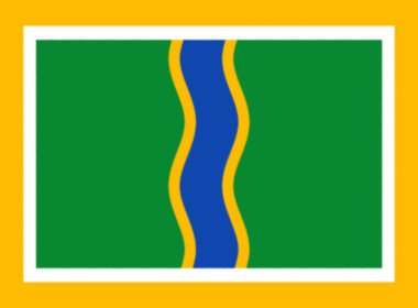 Orijinal ve basit. Andorra la Vella Prensliği bayrağı resmi renk ve oranlarda izole edilmiş bir vektör.