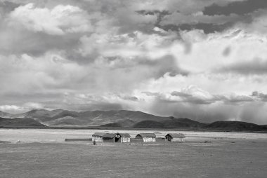 Peru 'nun güneyindeki And Dağları' nın manzarası