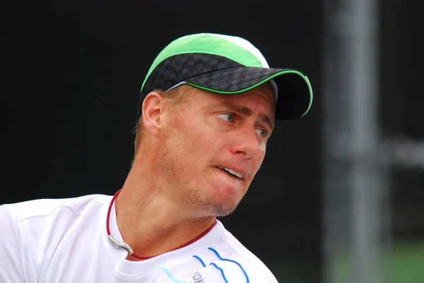 Montreal August Lleyton Hewitt Träningsbana Montreal Rogers Cup Den Augusti — Stockfoto