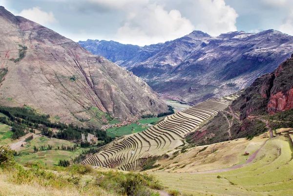 Peru Daki Machu Picchu Yolu Boyunca Winay Wayna Nın Nka — Stok fotoğraf