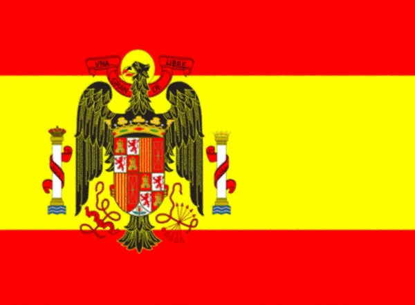 Flag Francoist Spain Background Texture — Foto de Stock