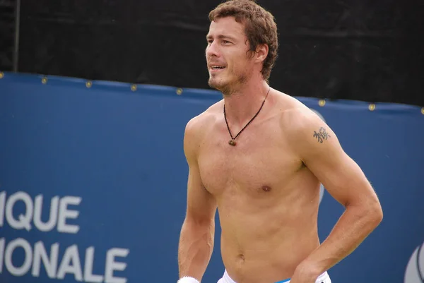 Montreal Agosto Marat Safin Senza Maglietta Sul Campo Della Montreal — Foto Stock