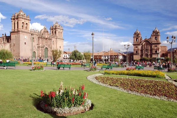 Cusco Peru Nov Catedral Basílica Asunción Virgen Iglesia Madre Arquidiócesis — Foto de Stock