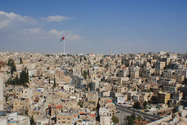 Амман Жордан 2009 Амман Столица Самый Большой Город Иордании Политический — стоковое фото