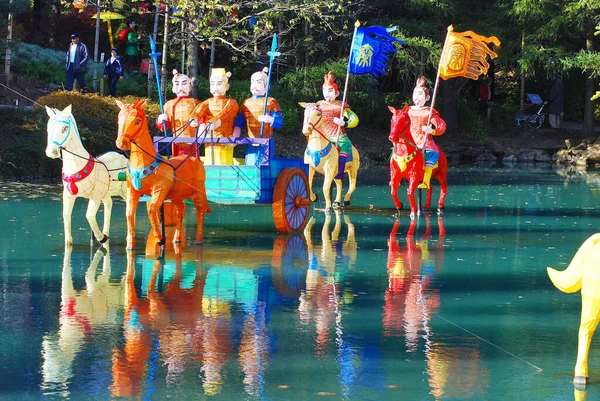 Montreal Canada Oktober Chinese Tuin Botanische Tuin Van Montreal Nodigt — Stockfoto