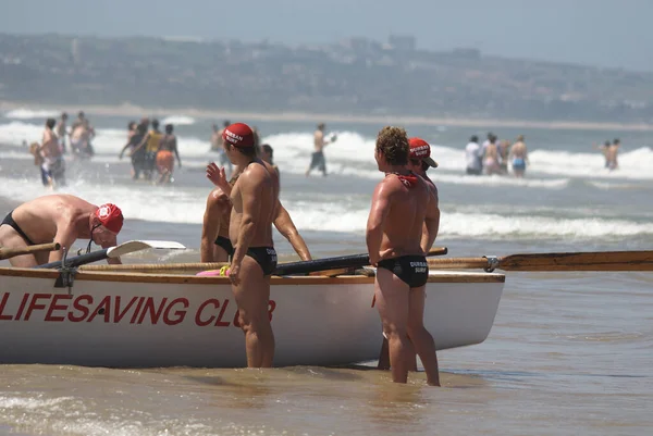 Durban Novembro Grupo Jovens Evento Kwazulu Natal Lifeguard Challenge Novembro — Fotografia de Stock