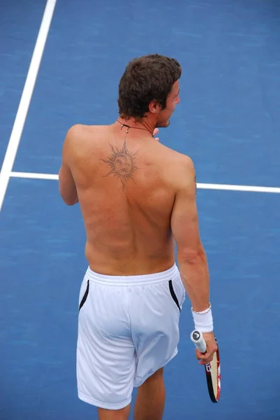 Montreal Agosto Marat Safin Sem Camisa Quadra Montreal Rogers Cup — Fotografia de Stock