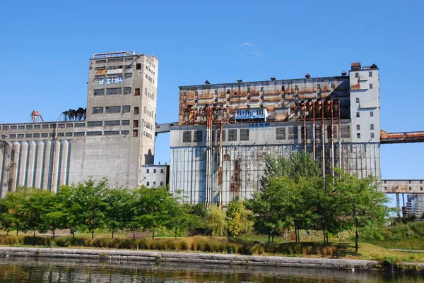 Montreal Canada Junio Silo Fue Construido Por Primera Vez Entre — Foto de Stock