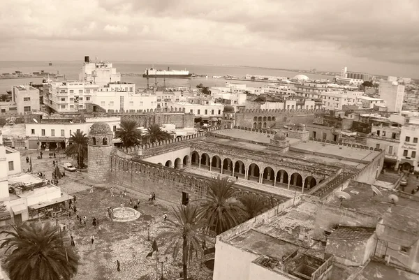 Sidi Bou Said Tunisia 2017 Sidi Bou Said Miasto Jest — Zdjęcie stockowe