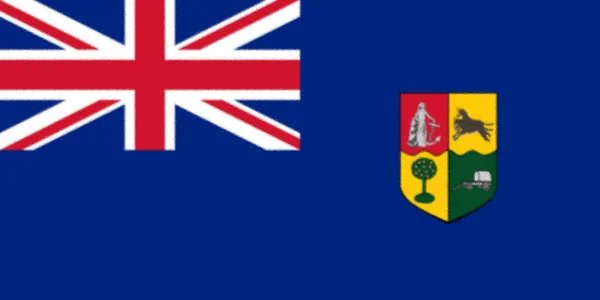 Синий Энсин Юар Факто Национальным Флагом — стоковое фото