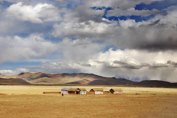 Αγροτικό Ορεινό Τοπίο Στο Περού — Φωτογραφία Αρχείου