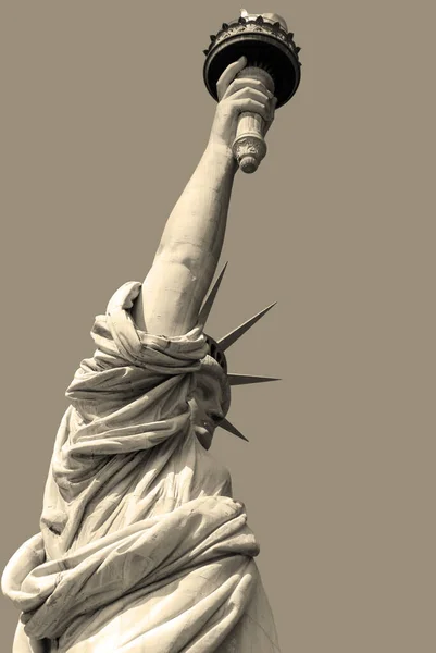 New York Usa Październik Statua Wolności Nowy Jork Października 2013 — Zdjęcie stockowe